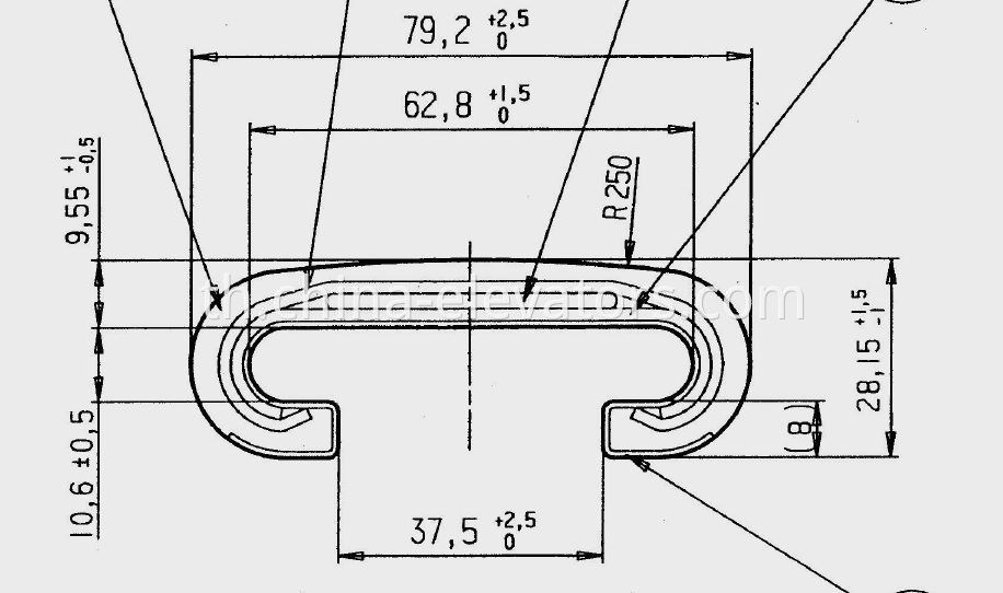 KONE Escalator Handrail